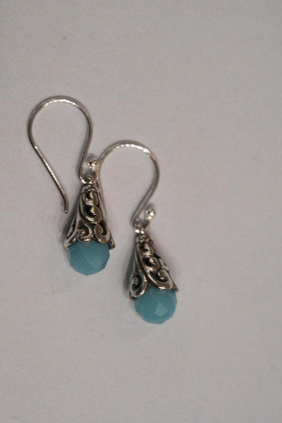 sterling silver drop earrings - La Trobe Jewellery