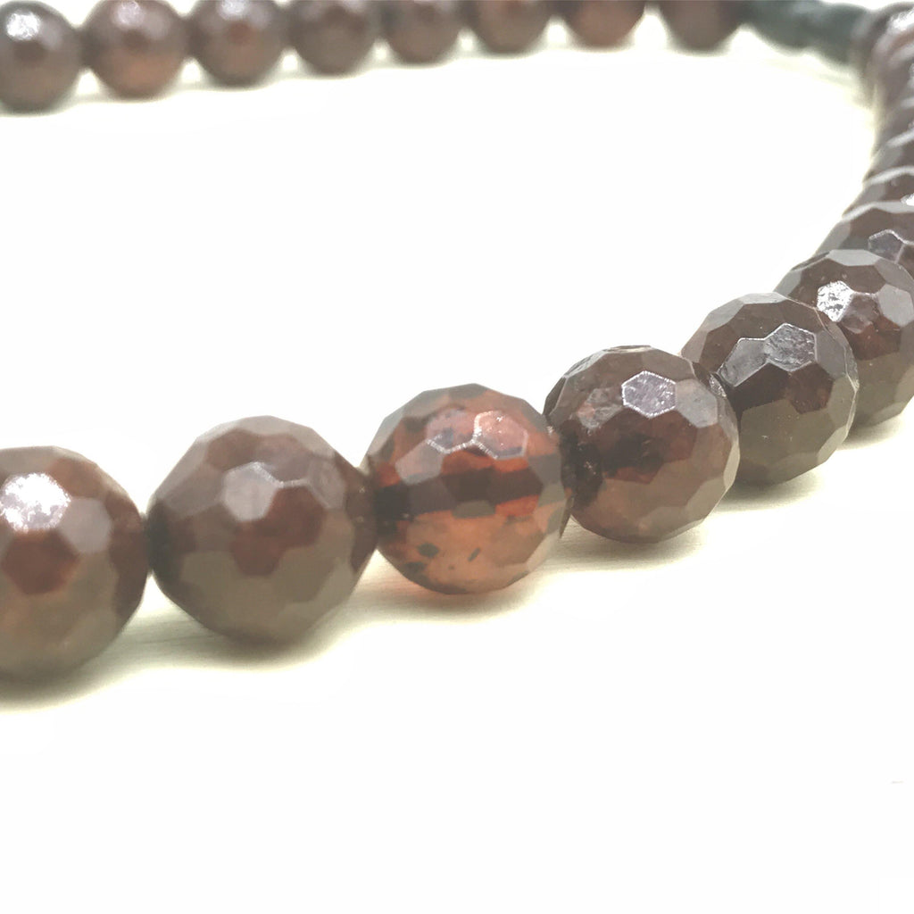 Gemstone Amber Faceted Necklace - La Trobe Jewellery