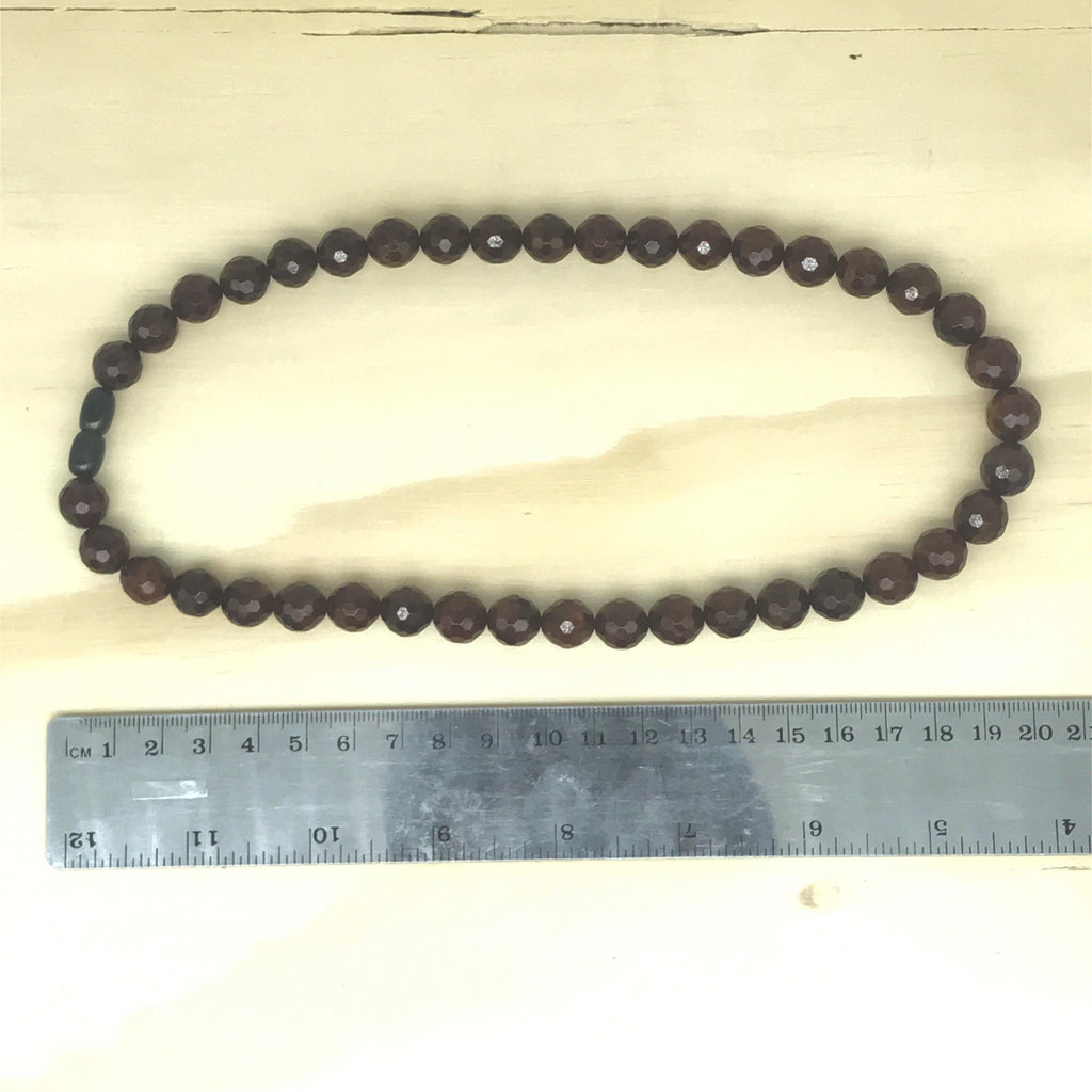 Gemstone Amber Faceted Necklace - La Trobe Jewellery