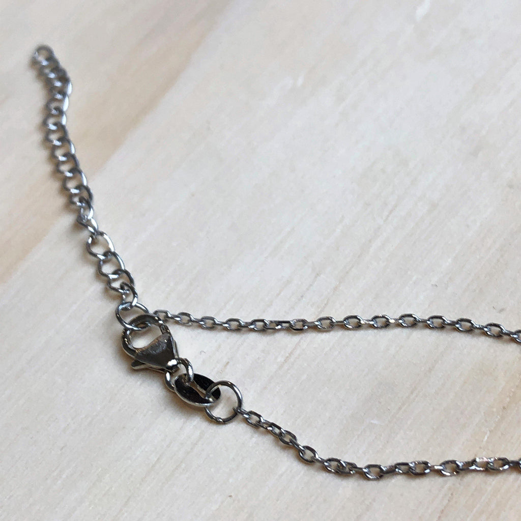 Cubic Zirconia Flower Necklace - La Trobe Jewellery