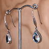 Sterling Silver Blue Topaz Drop Earring - La Trobe Jewellery
