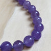 Gemstone Amethyst Silk Knotted Necklace - La Trobe Jewellery