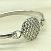 Sterling Silver Decorative Bangle - La Trobe Jewellery