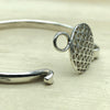 Sterling Silver Decorative Bangle - La Trobe Jewellery