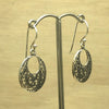 Sterling Silver Filigree Oval Earrings - La Trobe Jewellery
