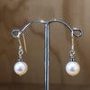Sterling Silver Pink Pearl Drop Earring - La Trobe Jewellery