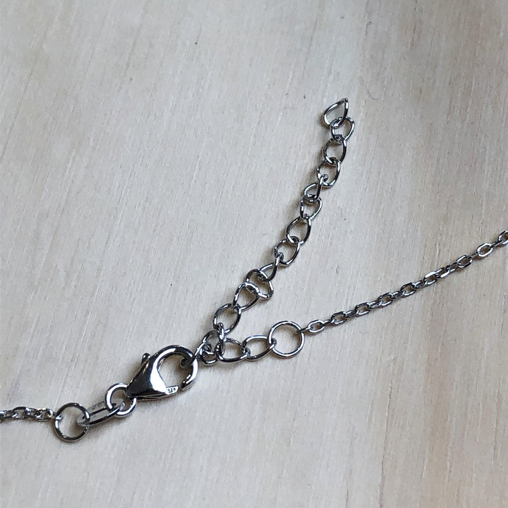 Cubic Zirconia Mixed colour Necklace - La Trobe Jewellery