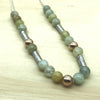 Sterling Silver, Gold & Agate Israeli Necklace - La Trobe Jewellery