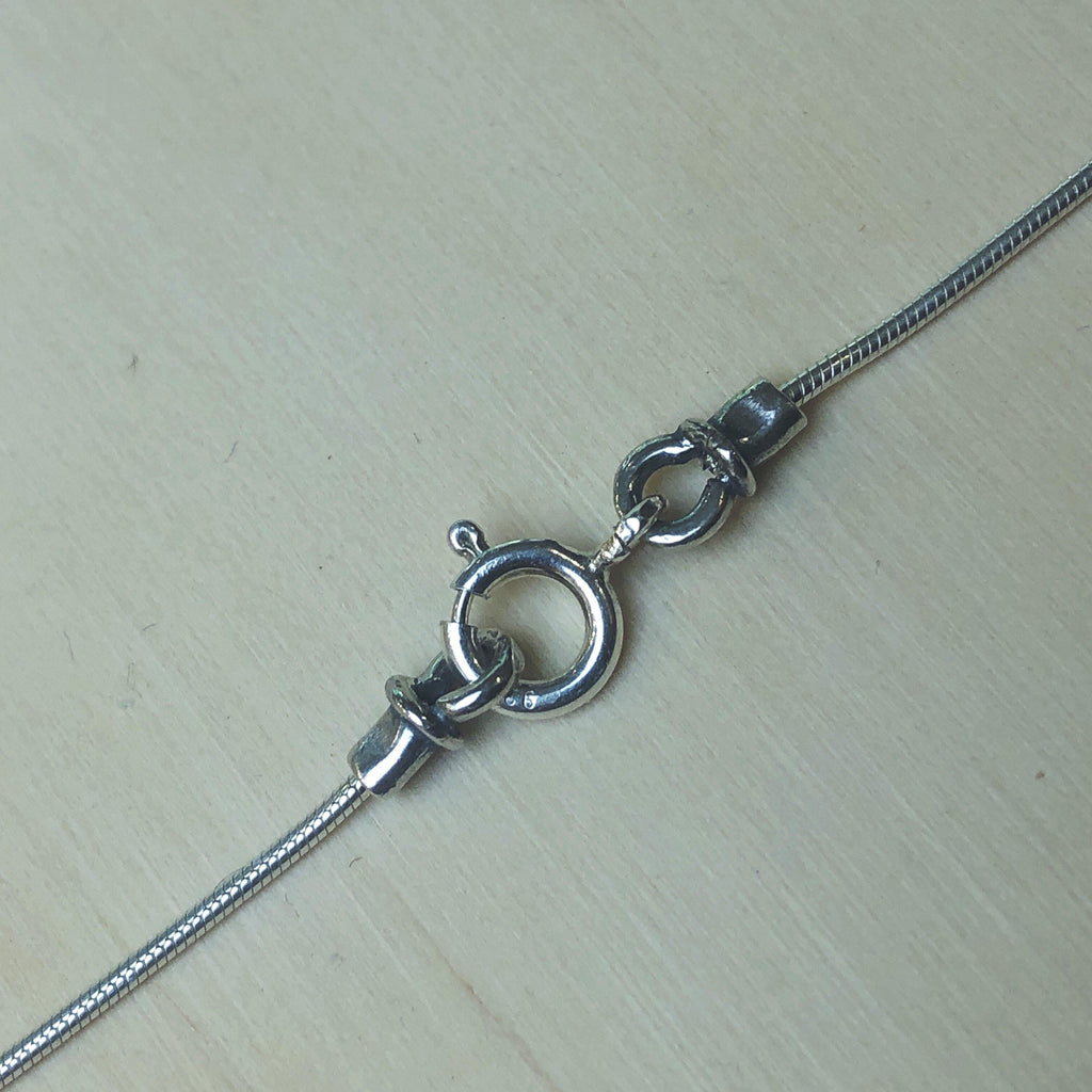 Sterling Silver Pearl Israeli Necklace - La Trobe Jewellery