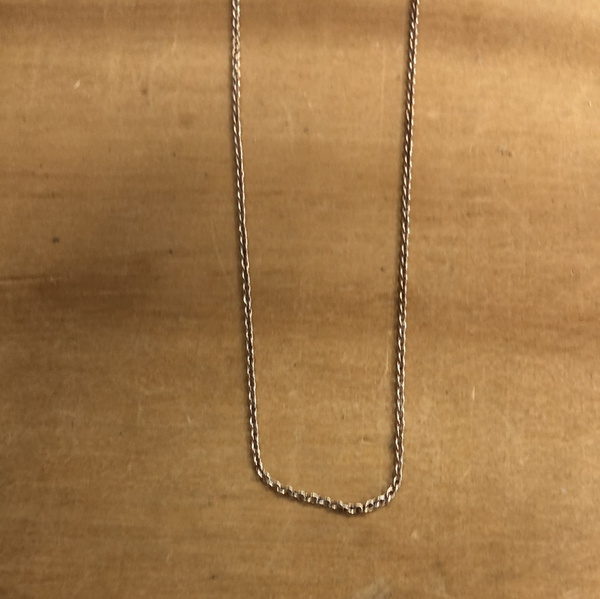 Sterling Silver Curb Trace Chain 20" - La Trobe Jewellery
