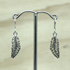 Sterling Silver Feather Earring - La Trobe Jewellery
