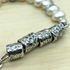 Sterling Silver & White Pearl Israeli Bracelet - La Trobe Jewellery