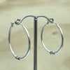 Sterling Silver Loops 30mmx1.0mm - La Trobe Jewellery