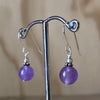 Sterling Silver Purple Amethyst Drop Earring - La Trobe Jewellery