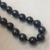 Pearl (Black) Silk Knotted Necklace - La Trobe Jewellery