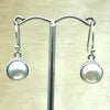 Sterling Silver White Mabe Pearl Drop Earring - La Trobe Jewellery