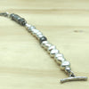 Sterling Silver & White Pearl Israeli Bracelet - La Trobe Jewellery