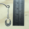 Sterling Silver Filigree Oval Earring - La Trobe Jewellery