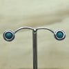 Sterling Silver Turquoise Israeli stud - La Trobe Jewellery
