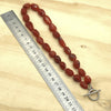 Gemstone Carnelian & Sterling Silver Hill Tribe Necklace - La Trobe Jewellery