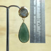 Sterling Silver Gold Labradorite & Chalcedony Earring - La Trobe Jewellery