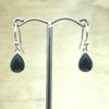 Sterling Silver Black Onyx Teardrop Earring - La Trobe Jewellery