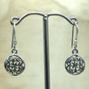 Sterling Silver Filagree Round Earrings - La Trobe Jewellery
