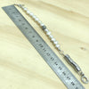 Sterling Silver & White Pearl Israeli Bracelet - La Trobe Jewellery