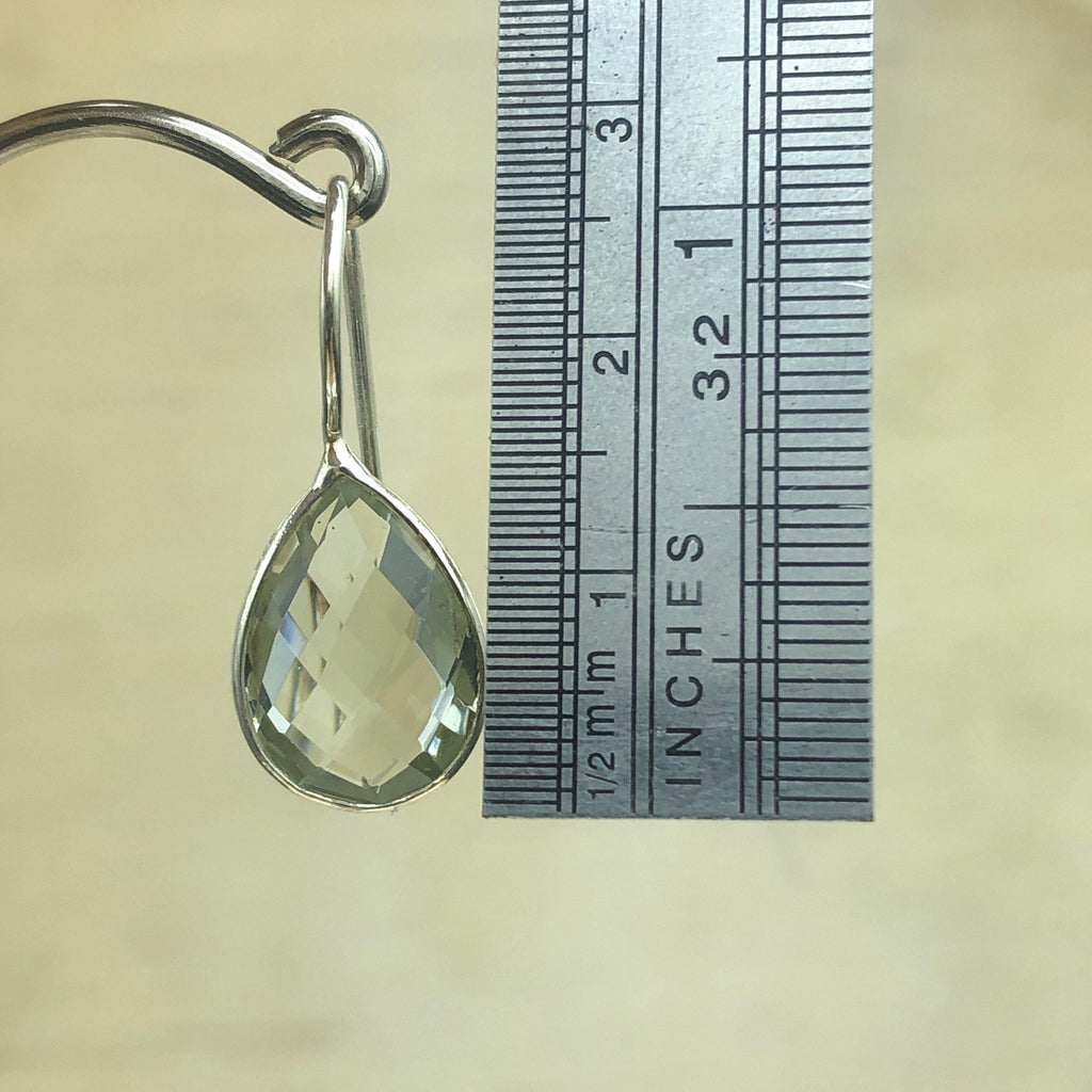 Sterling Silver Green Amethyst Earring - La Trobe Jewellery