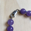 Gemstone Amethyst Silk Knotted Necklace - La Trobe Jewellery