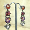 Ayala Bar Pink/Red/Purple Israeli Earring - La Trobe Jewellery