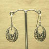 Sterling Silver Filigree Oval Earrings - La Trobe Jewellery