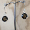 Sterling Silver Smokey Quartz Earrings - La Trobe Jewellery