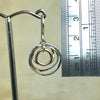 Sterling Silver & Yellow Gold Israeli Earring - La Trobe Jewellery