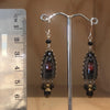 Fashion Earrings ayalabah black red - La Trobe Jewellery