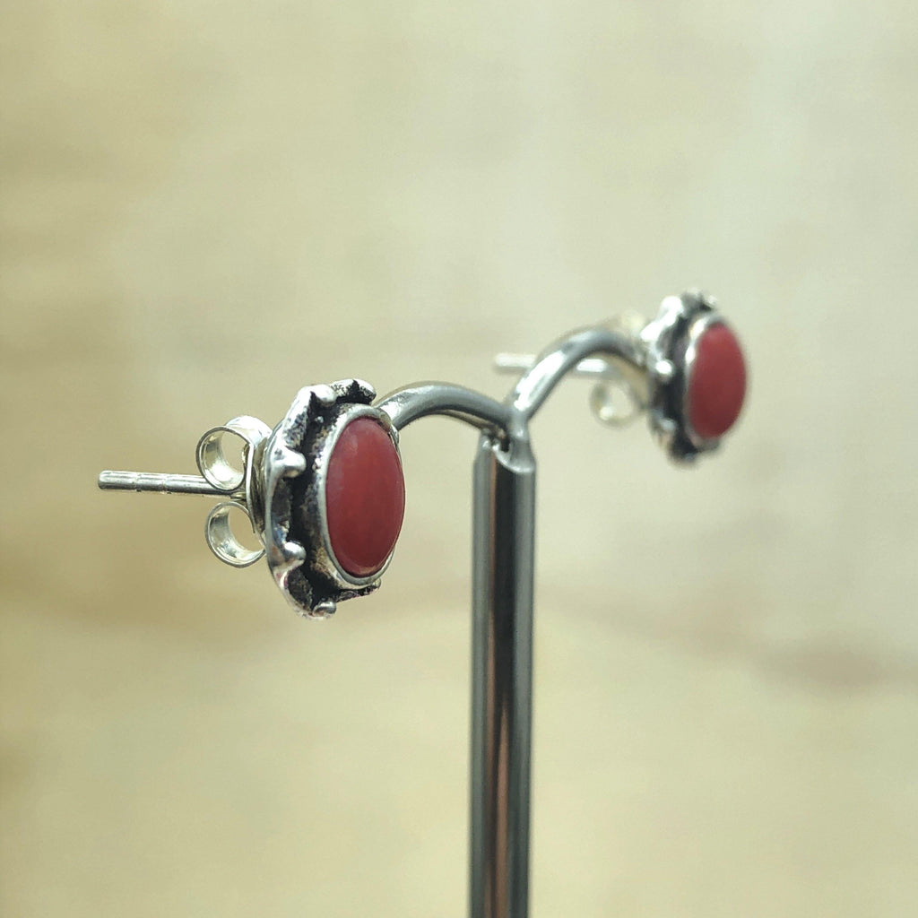 Coral Studs - La Trobe Jewellery