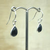 Sterling Silver Black Onyx Teardrop Earring - La Trobe Jewellery
