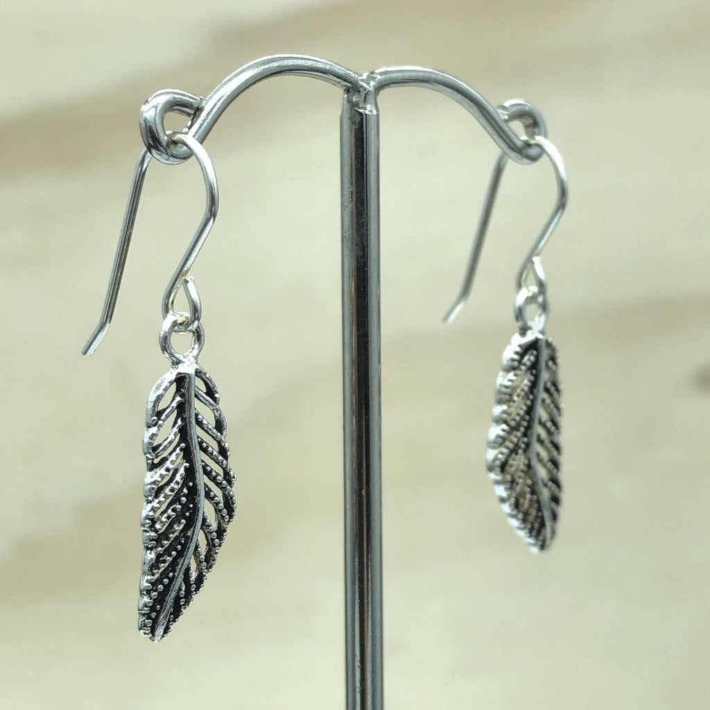 Sterling Silver Feather Earring - La Trobe Jewellery