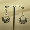 Sterling Silver Filigree Round Earrings - La Trobe Jewellery