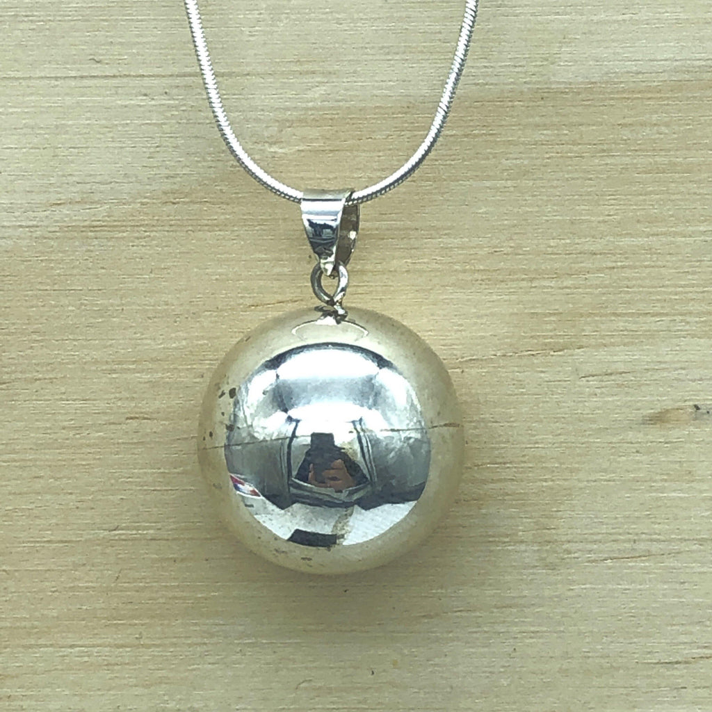 Sterling Silver Ball Pendant - La Trobe Jewellery