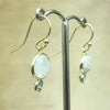 Sterling Silver Moonstone & Topaz Earring - La Trobe Jewellery