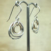 Sterling Silver & Yellow Gold Israeli Earring - La Trobe Jewellery