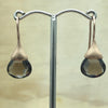 Rose Gold Smokey Quartz Drop Earring - La Trobe Jewellery
