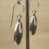 Sterling Silver Filigree Oval Earrings - La Trobe Jewellery