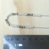 Sterling Silver Pearl & Gold Israeli Necklace - La Trobe Jewellery