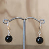 Sterling Silver Black Onyx Earring - La Trobe Jewellery