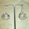 Sterling Silver & Yellow Gold Israeli Earring - La Trobe Jewellery