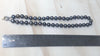Pearl (Black) Silk Knotted Necklace - La Trobe Jewellery
