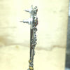 Ayala Bar Antique Gold & Silver Israeli Drop Earrings - La Trobe Jewellery