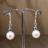 Sterling Silver White Pearl Drop Earring - La Trobe Jewellery